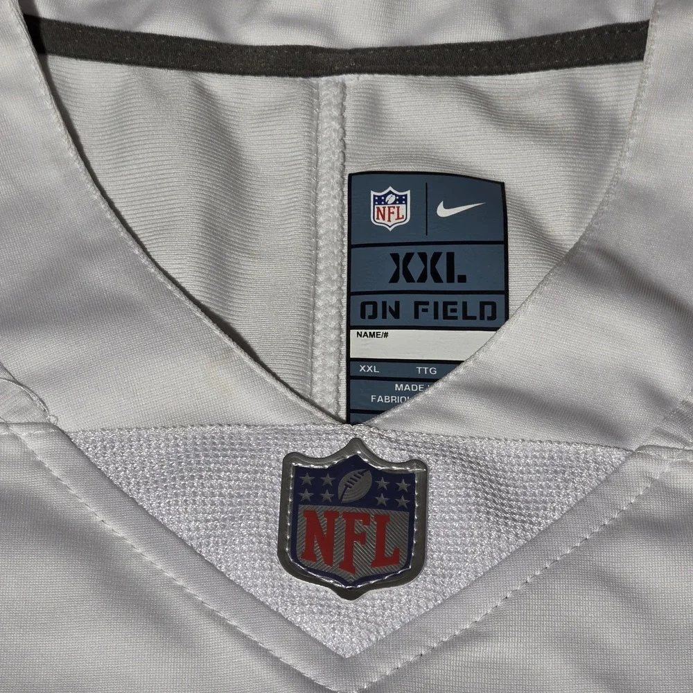 New York Jets‎ Nike Size XXL #8 Aaron Rodgers Jersey Away White B29